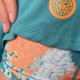 Юбка для девочек BIDI BADU Melburne 2025 Printed Wavy Jr. Skort petrol-orange