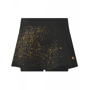 Юбка женская BIDI BADU Paris 2024 Printed WAVY SKORT BLACK GOLD