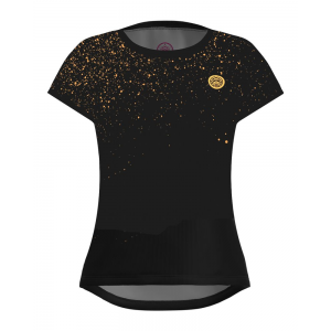 Футболка женская BIDI BADU Paris 2024 Capsleeve Black-Gold