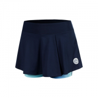 Юбка женская BIDI BADU Spectrum Printed Wavy Skort dark blue-blue-aqua