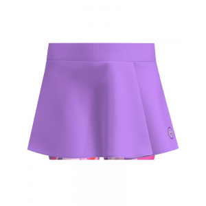 Юбка для девочек BIDI BADU Spike Printed Wavy Jr. Skort lilac-pink