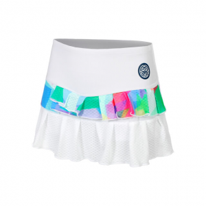 Юбка для девочек BIDI BADU Kaleido Pleated Jr. Skort white-mixed