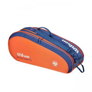Чехол для теннисных ракеток WILSON ROLAND GARROS 2026 TEAM 6 Pack